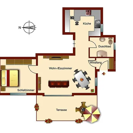 شقة Haus Roth *